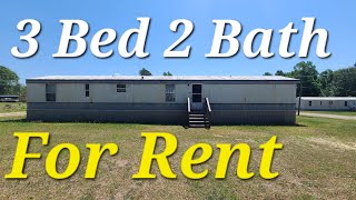 MOBILE HOME FOR RENT IN SC  VIRTUAL WALK THROUGH 3 Bedroom 2 Bathroom [upl. by Euqinom426]