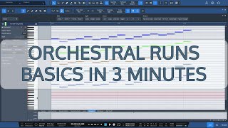 Orchestral Runs Basics in 3 Minutes [upl. by Etnasa700]