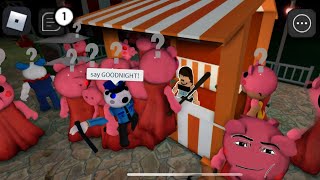 Roblox 100 PIGGY VS HACKER MEME PART 5 JENNA [upl. by Macfadyn]