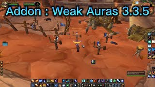 Addon Weak Auras configuración World of Warcraft 335 [upl. by Shlomo]