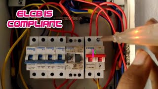 How to Home ELCB replacing ELCB connectionELCB Fixinghouse wiringEarth Leakage Circuit Breaker [upl. by Ettennor54]