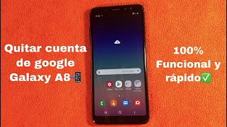 Desactivar o quitar cuenta google a Galaxy A8 A530F O a cualquier Galaxy Android 90 2020📲 [upl. by Browne]