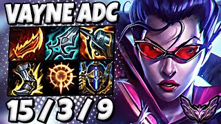 Vayne vs Ezreal ADC  Triple Kill  Patch 1415 Korea Master ✅ [upl. by Odnanreh]