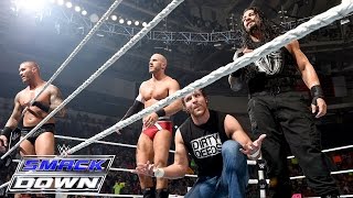 8Man Tag Team Match SmackDown Aug 20 2015 [upl. by Nelo634]