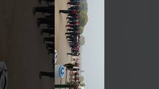 Central Zone drill team practicing at Cariappa Parade Ground New Delhi Cantt rdc2024 [upl. by Shanney]