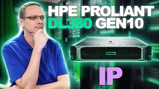 HPE ProLiant DL380 Gen10 Server IP  How To Set an IP Address  DHCP  Static IP  Guide [upl. by Arel]