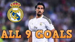 Sami Khedira  All 9 Goals for Real Madrid  20102015 [upl. by Etnauq]