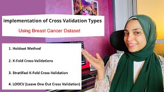 Cross Validation types with code بالعربي [upl. by Varden174]