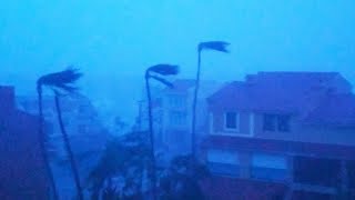 Hurricane MARIA Devastates Humacao Puerto Rico 2017 [upl. by Iralam]