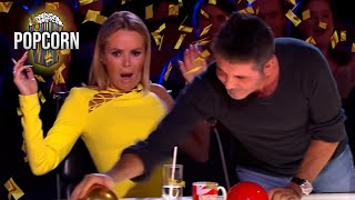 SIMON COWELLS Golden Buzzer Auditions On Britains Got Talent [upl. by Berke]