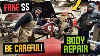 1969 Chevelle SS or Malibu HIDDEN SECRETS Body panel fitremoval [upl. by Johny]