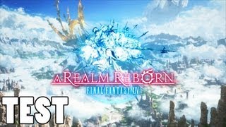 Final Fantasy 14  A Realm Reborn MMO TestReview German [upl. by Adama]