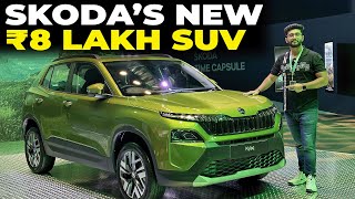 Skoda Kylaq  Brezza Nexon Killer  Comfort Interior amp All details Covered [upl. by Yasdnyl]