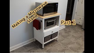 Making a Microwave Stand Part 1 [upl. by Aillimac]