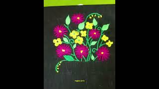 হাতের সেলাই করে ওয়ালমেট ডিজাইন তৈরি  Anjum arts  2024 [upl. by Ledniahs228]