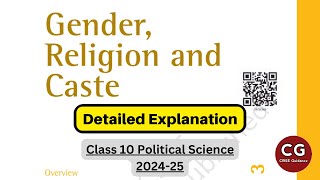 Gender Religion and Caste Class 10 NCERT OneShot Explained [upl. by Jopa]