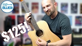 Donner DAGC1 Acoustic Guitar Review  Only 125 [upl. by Lucita246]