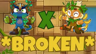 BROKEN Obyn Druid Combo Will Dominate Bloons TD Battles 2 in 2024 [upl. by Eniarral831]