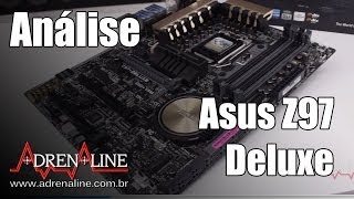 Asus Z97DELUXE  placamãe socket LGA1150 para quem quer muitas tecnologias [upl. by Lebna]