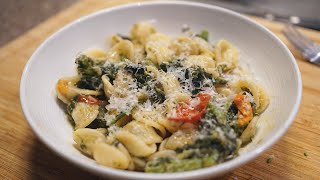 POV Cooking  Orecchiette with Rapini amp Tomato  JONAH IN THE KITCHEN [upl. by Ennairam]