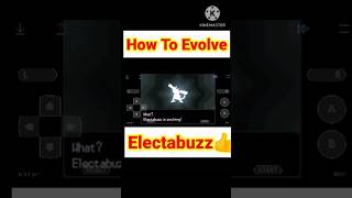 How to evolve eletabuzz in pokemon last fire red 🎉 friendship 1million facts [upl. by Pete]