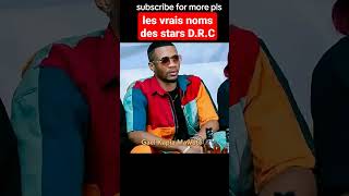 les vrais noms des Artistes RDCongolais Fally ferre koffi innossd  video photo [upl. by Shih]