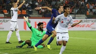 ISL  FC Pune City ride Lyngdoh strike vs Mumbai City FC [upl. by Kalle]