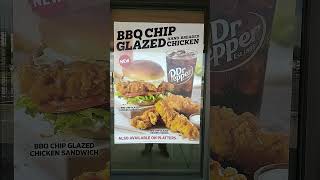 BBQ Chip Glaze Chicken Sandwich at HARDEES [upl. by Adriel]