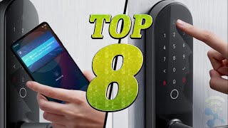 Top 8 Best Fingerprint Door Locks in 2024 [upl. by Sparkie]