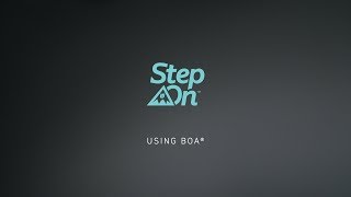 Burton Step On™ Tutorial  Using BOA® [upl. by Dion]