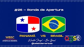 Premundial U12 Panamá vs Brasil [upl. by Almena]