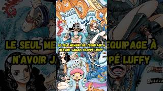 Qui est le seul membre de l’équipage à n’avoir jamais tapé Luffy  onepiece anime manga luffy [upl. by Zeke223]