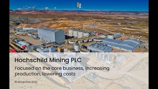 HOCHSCHILD MINING PLC  Investor Presentation [upl. by Euginomod]