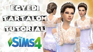 Egyedi tartalom a Sims 4ben TUTORIAL [upl. by Konrad]