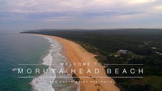 Moruya Head Beach from Above A Breathtaking Aerial view of Australias Coastal Gem 🏖️🚁🇦🇺 [upl. by O'Donovan233]