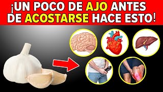 97 NO CONOCE LOS 12 BENEFICIOS de COMER AJO POR LA NOCHE [upl. by Ihsar276]