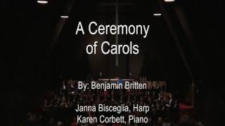 Christmas by Candlelight Part II  A Ceremony of Carols SATB [upl. by Pauwles]