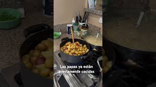 Papas Cambray salteadas [upl. by Anerhs]