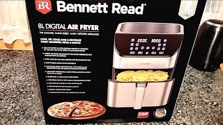 Review Unboxing my new Bennett Read 8L Digital Air Fryer Cook With Me Airfryer Recipes komkyk [upl. by Neeleuqcaj]