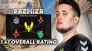 MY BEST PLAYS AT BLAST SPRING GROUPS 147 OVERALL RATING  ZYWOO [upl. by Menard]