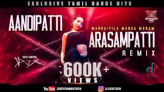 DJX Aandipatti Arasampatti Mix  Exclusive Tamil Folk Hits 2022 [upl. by Esinrahc]