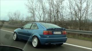 VW CORRADO VR6 COMPRESSOR 310 HP ACCELERATION ✓ [upl. by Dupaix]