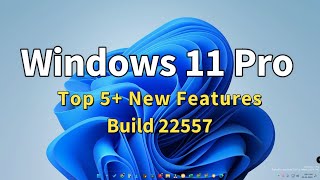 Windows 11 New Update  Build 22557 Update  Windows 11 Pro [upl. by Maram]