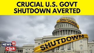 USA News  Govt Shutdown  US Congress Passes Spending Bills Hours Before Shutdown Deadline  N18V [upl. by Francie]