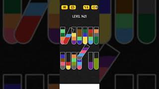 water sort puzzle  level 1421 [upl. by Charlot]