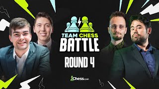 Team Chess Battle 2024 Quarterfinal 4  Hikaru amp GothamChess vs Chessbrah Eric Hansen amp Van Foreest [upl. by Ahsinroc634]