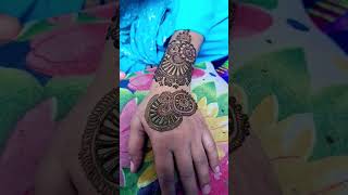 Newmhendidesginyoutubeshorts mehndi viralvideos ytshorts newmhendidesgin [upl. by Jeritah]