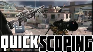 BEST QUICKSCOPING  MW2 [upl. by Ulyram]