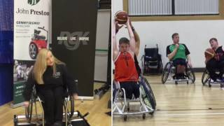 The Northern Ireland Wheelchair Basketball Team [upl. by Mcgray]