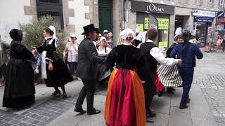 Traditional dance in Bretagne France [upl. by Aikemot879]